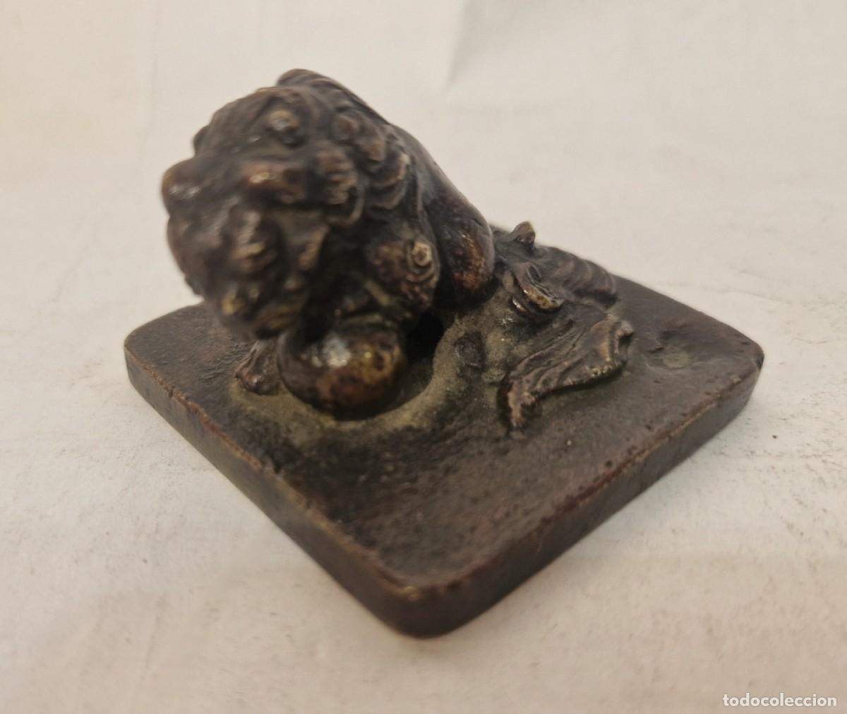 Arte: Sello de bronce jap&oacute;n - Foto 1