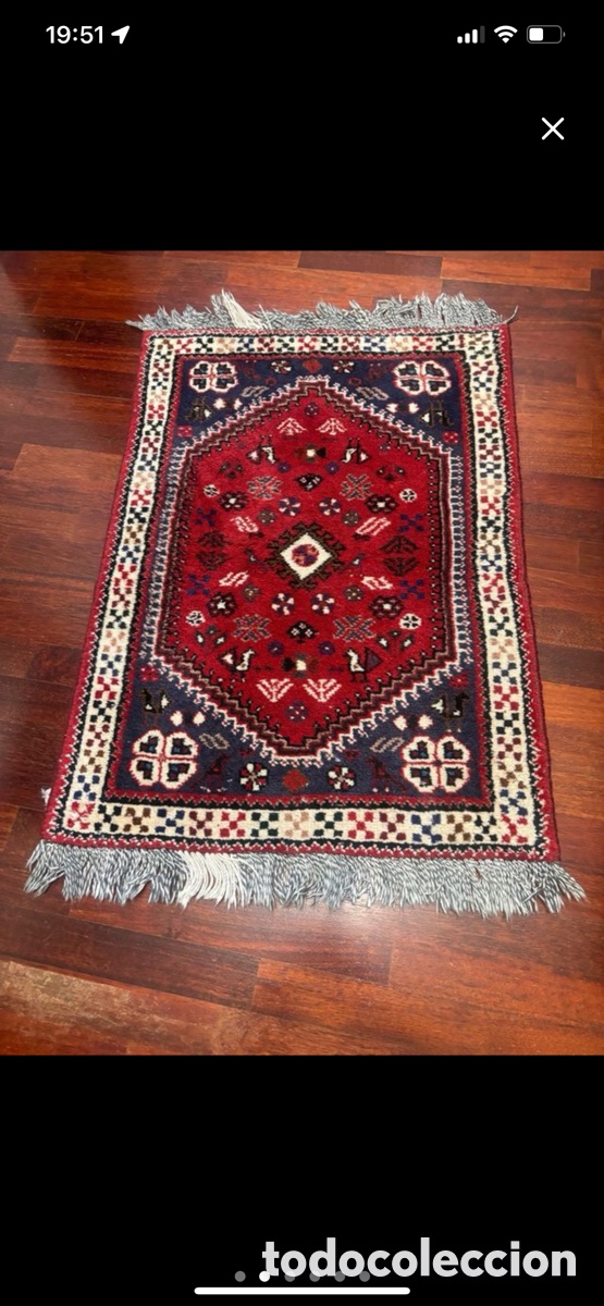 Arte: Alfombra persa Shiraz - Foto 1