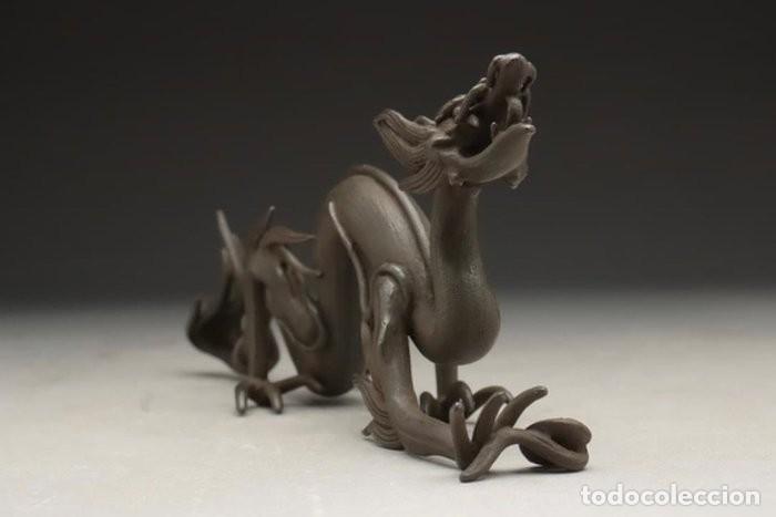 Arte: Incre&iacute;ble drag&oacute;n de bronce. - Foto 6