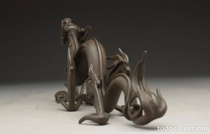 Arte: Incre&iacute;ble drag&oacute;n de bronce. - Foto 7