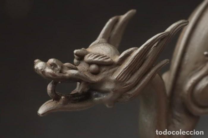 Arte: Incre&iacute;ble drag&oacute;n de bronce. - Foto 8