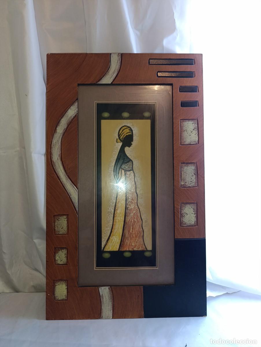 Arte: Cuadro con motivo africano - Foto 1