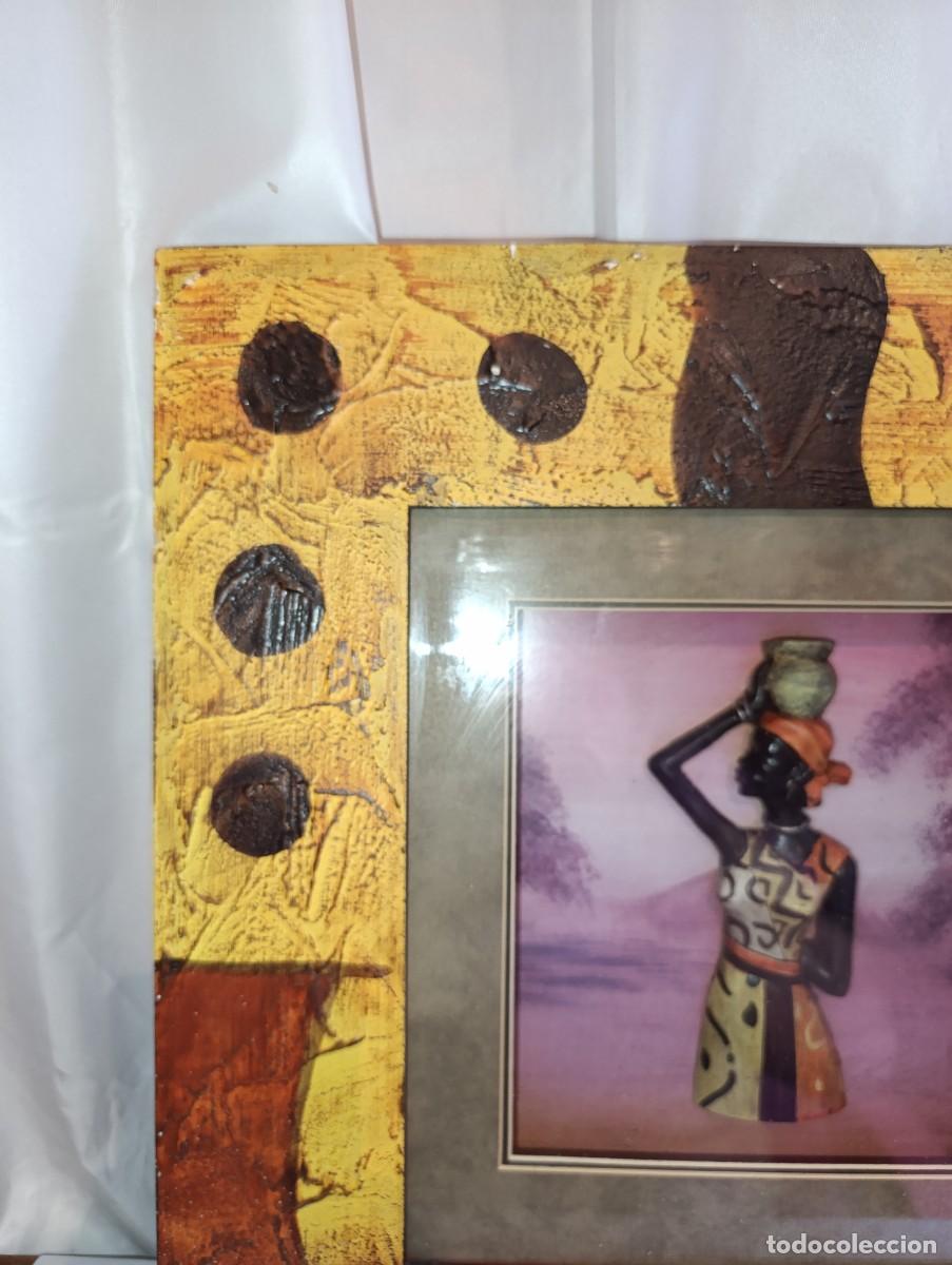 Arte: Cuadro con motivo africano - Foto 3