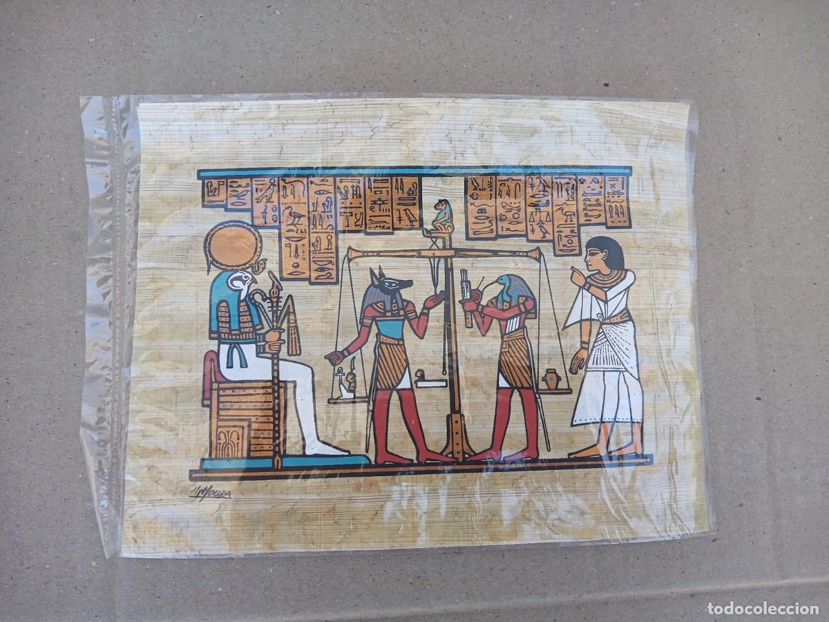Arte: BONITO PAPIRO EGIPCIO ANTIGUO - Foto 1
