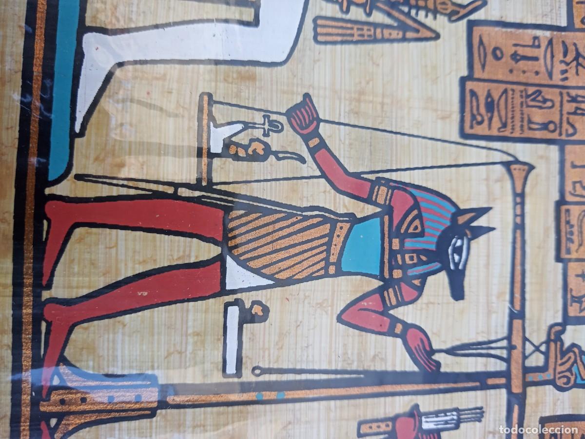 Arte: BONITO PAPIRO EGIPCIO ANTIGUO - Foto 5