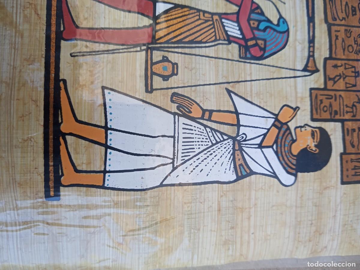 Arte: BONITO PAPIRO EGIPCIO ANTIGUO - Foto 7