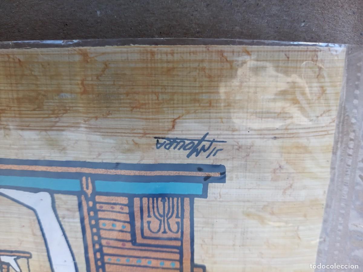 Arte: BONITO PAPIRO EGIPCIO ANTIGUO - Foto 10