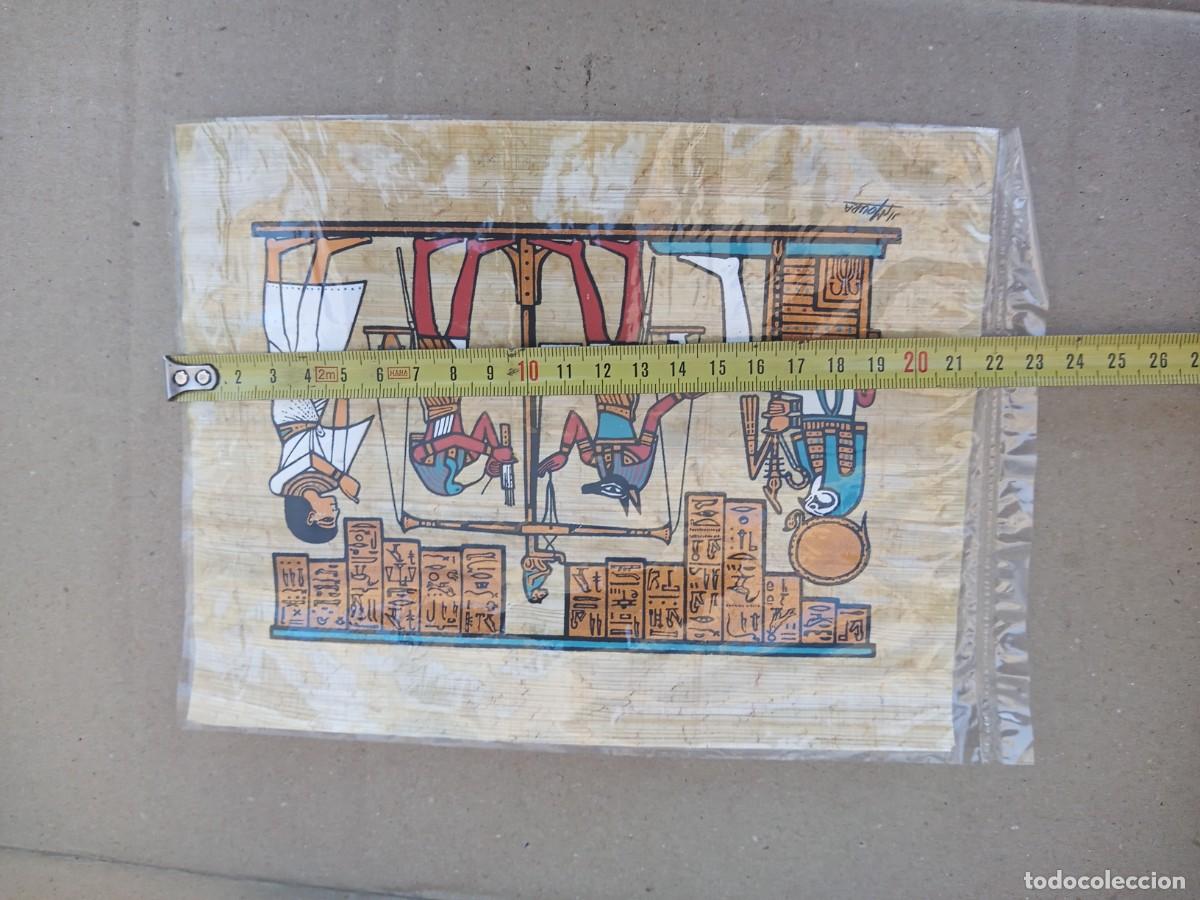 Arte: BONITO PAPIRO EGIPCIO ANTIGUO - Foto 13