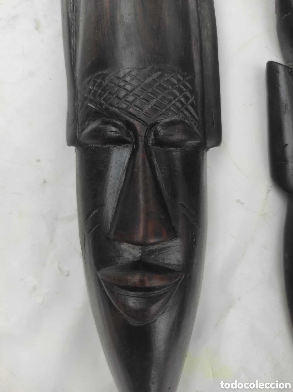 Arte: M&aacute;scaras africanas de &eacute;bano - Foto 2