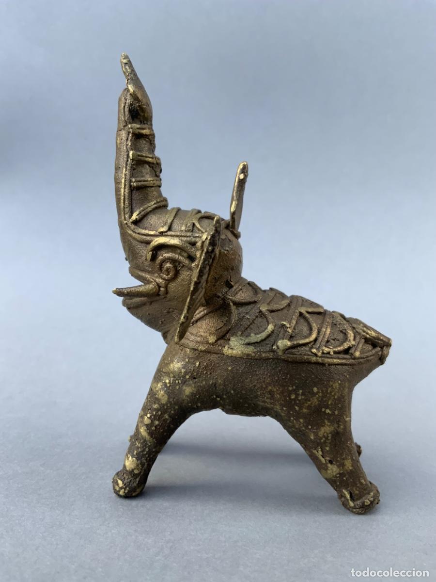 Arte: ELEFANTE DHOKRA. INDIA. - Foto 1