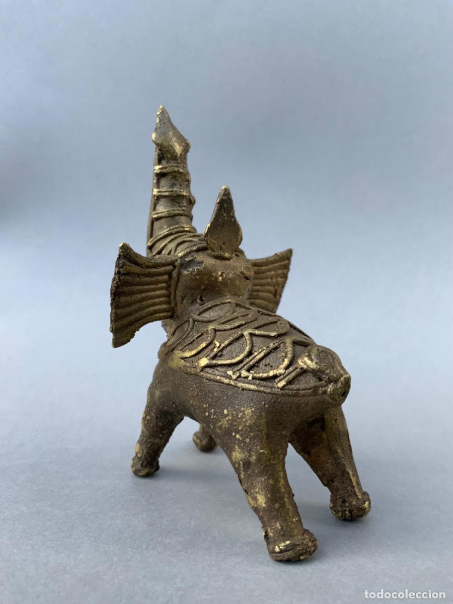 Arte: ELEFANTE DHOKRA. INDIA. - Foto 2