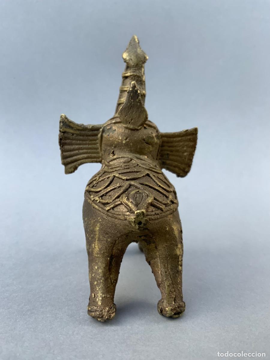 Arte: ELEFANTE DHOKRA. INDIA. - Foto 3