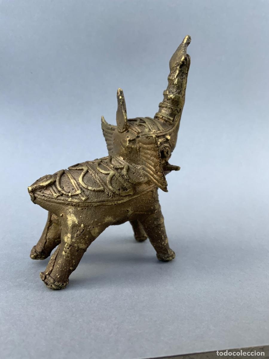 Arte: ELEFANTE DHOKRA. INDIA. - Foto 4