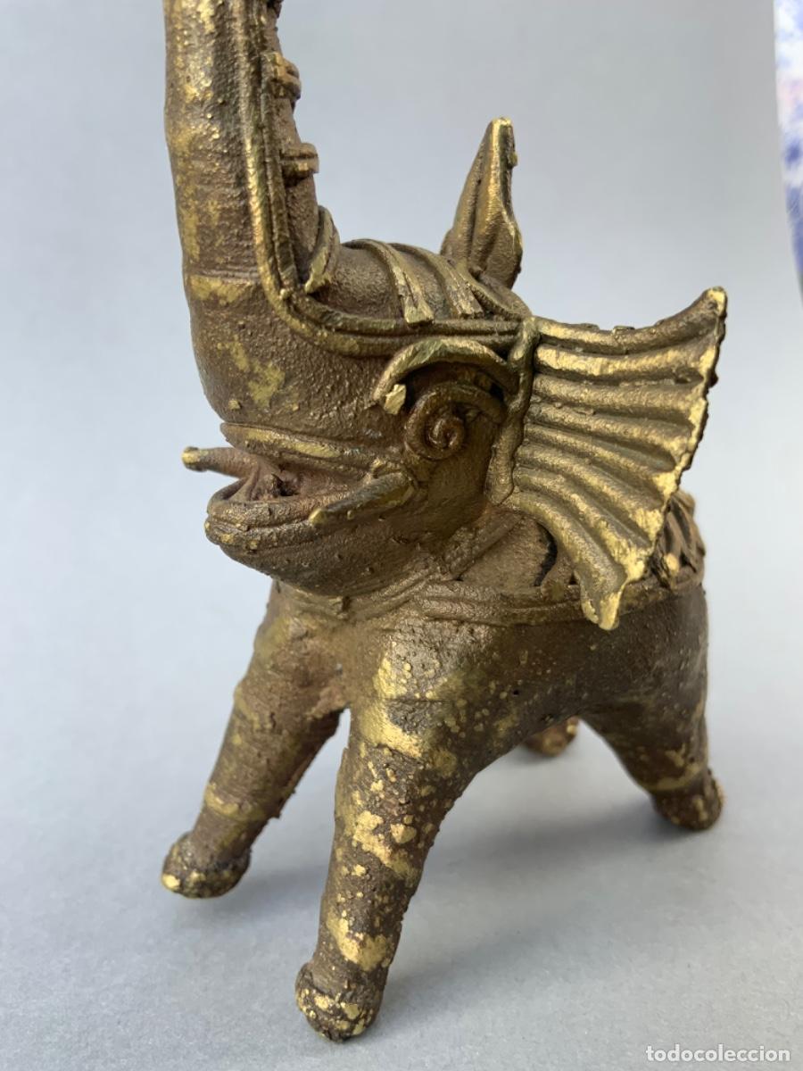 Arte: ELEFANTE DHOKRA. INDIA. - Foto 8