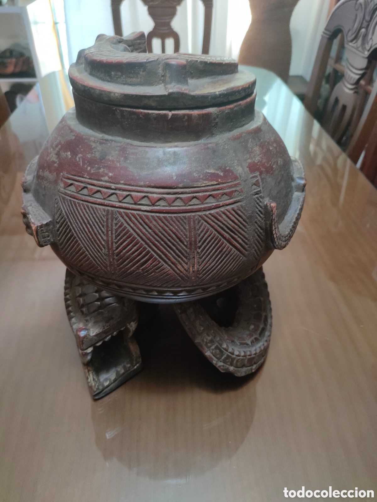 Arte: Recipiente ritual Dog&oacute;n Copa cola - Foto 2