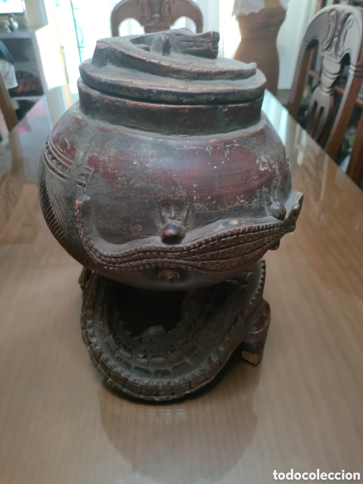 Arte: Recipiente ritual Dog&oacute;n Copa cola - Foto 3