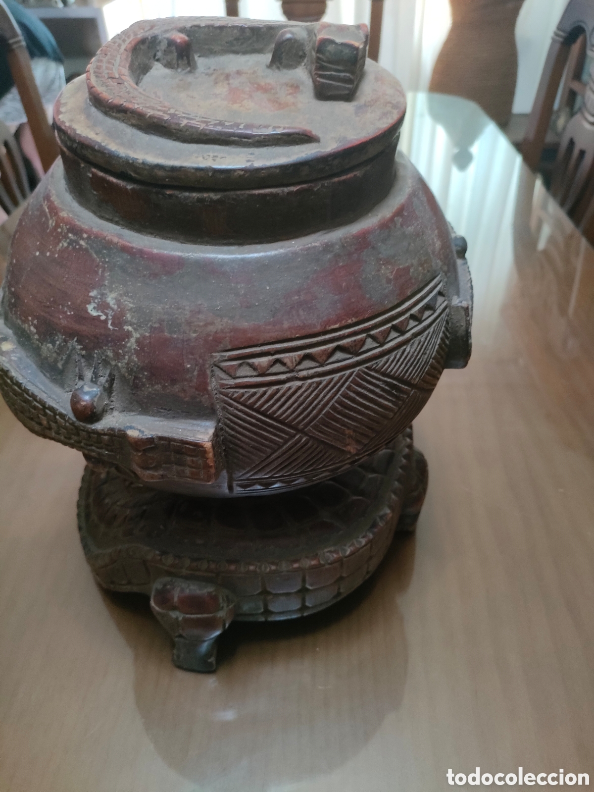 Arte: Recipiente ritual Dog&oacute;n Copa cola - Foto 4