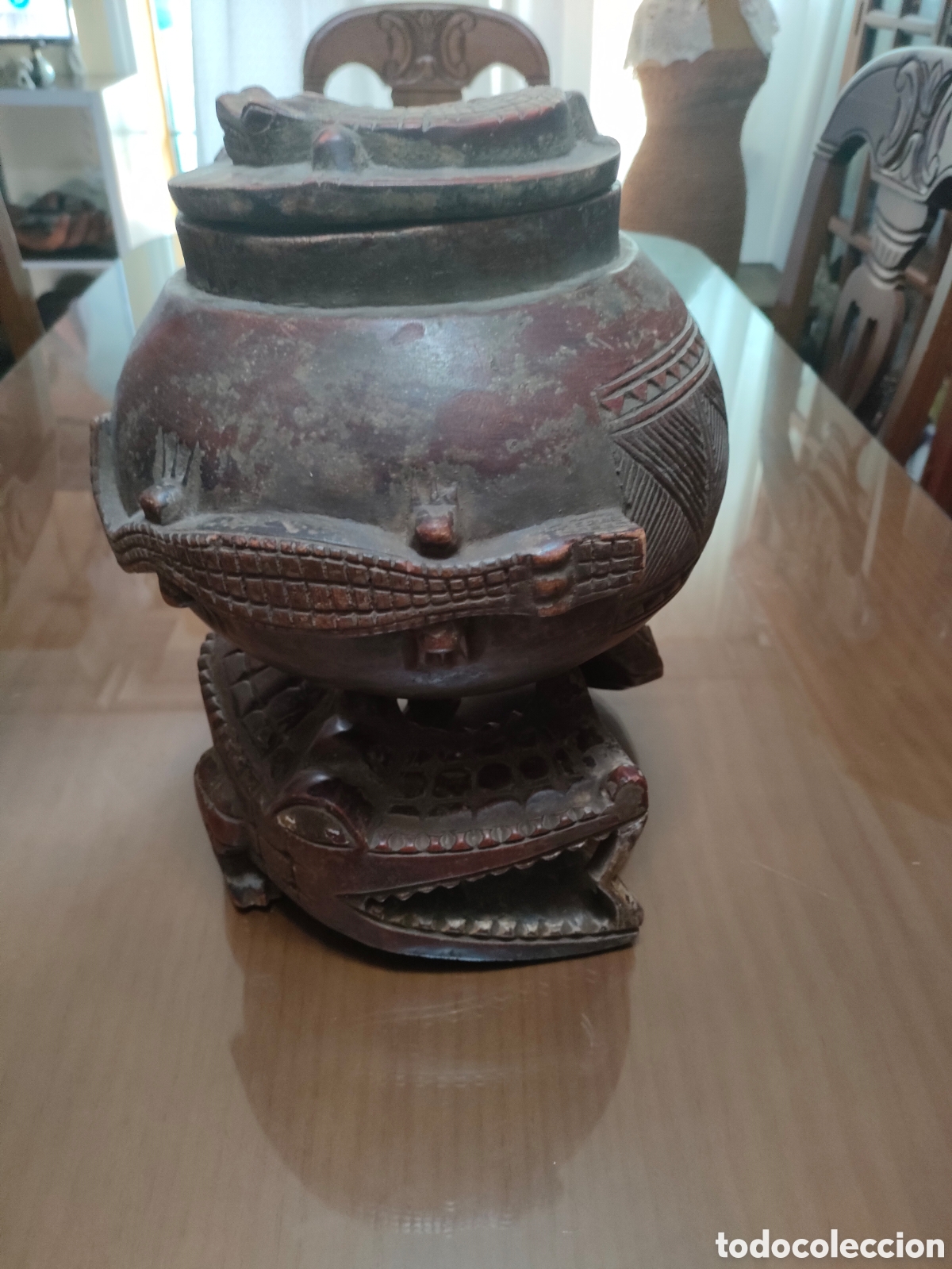Arte: Recipiente ritual Dog&oacute;n Copa cola - Foto 1