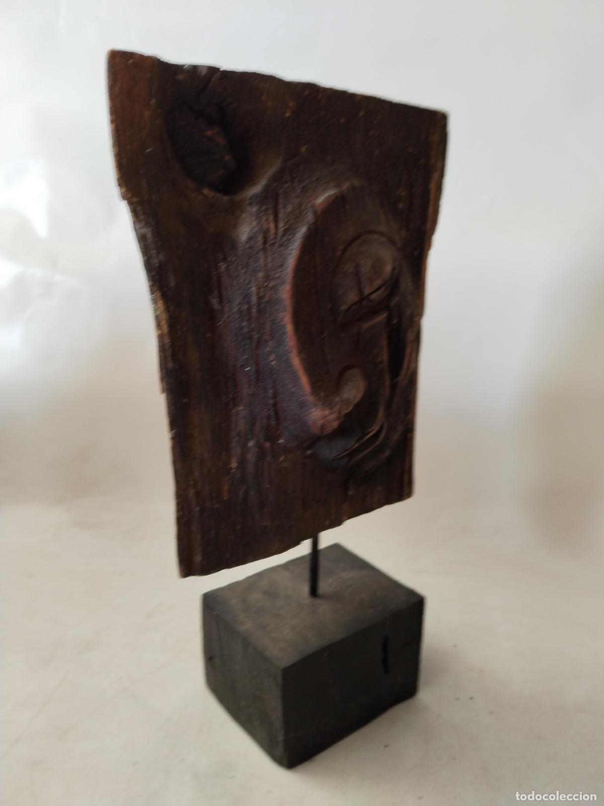 Arte: cara relieve talla madera - Foto 3