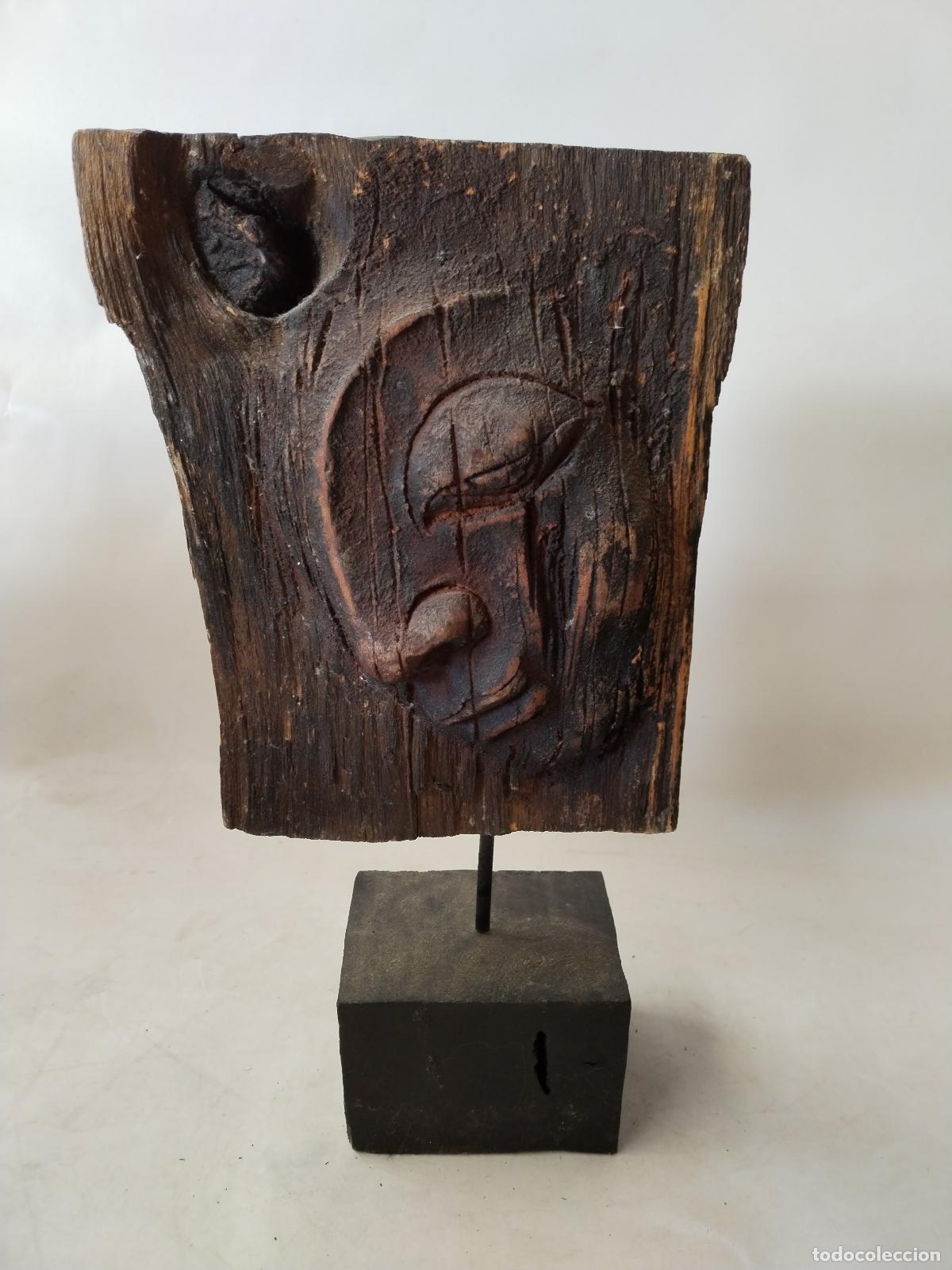 Arte: cara relieve talla madera - Foto 6