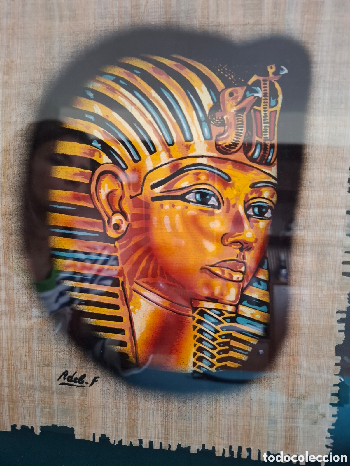 Arte: Cuadro papiro Egipto - Foto 2