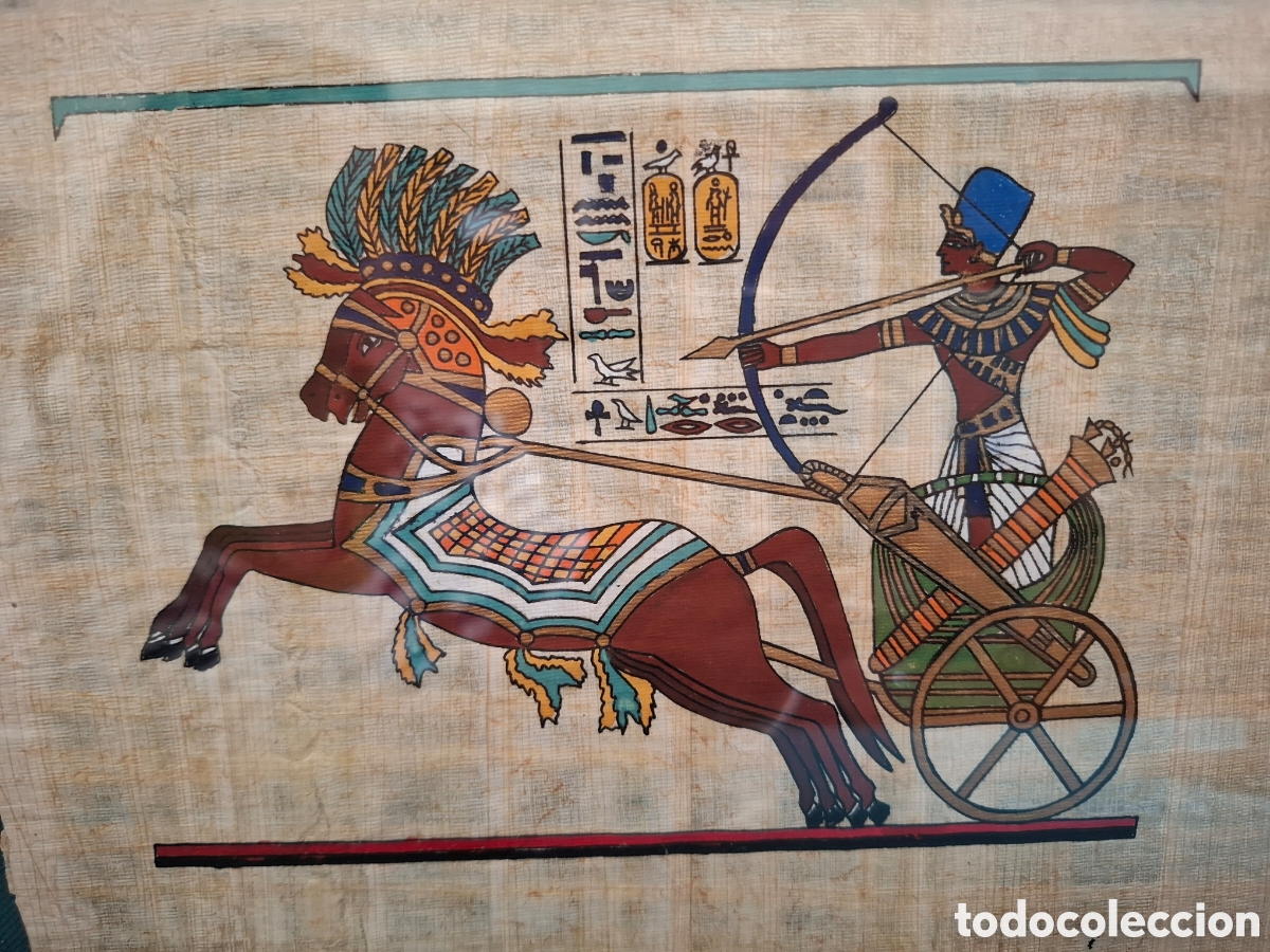 Arte: Cuadro papiro Egipto - Foto 2