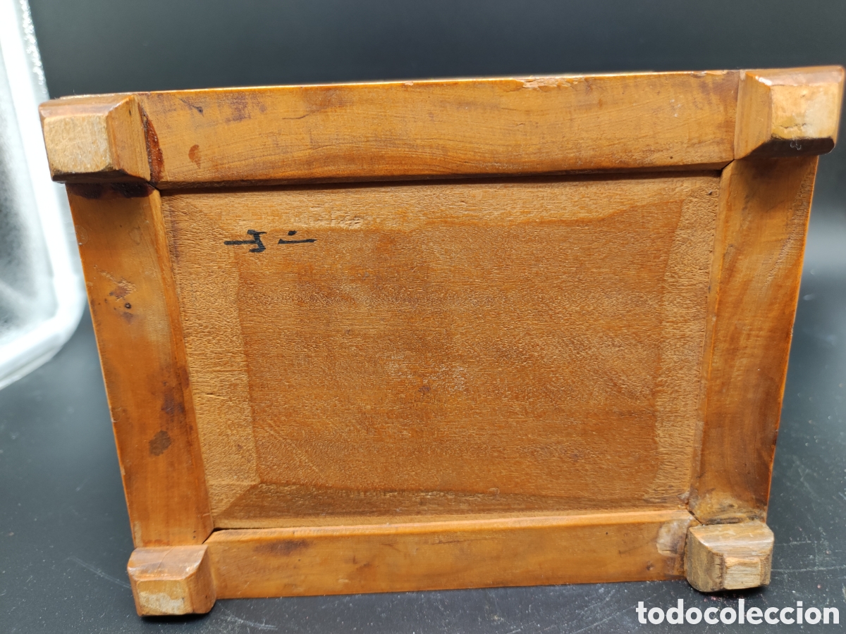 Arte: Caja de madera tallada china - Foto 6