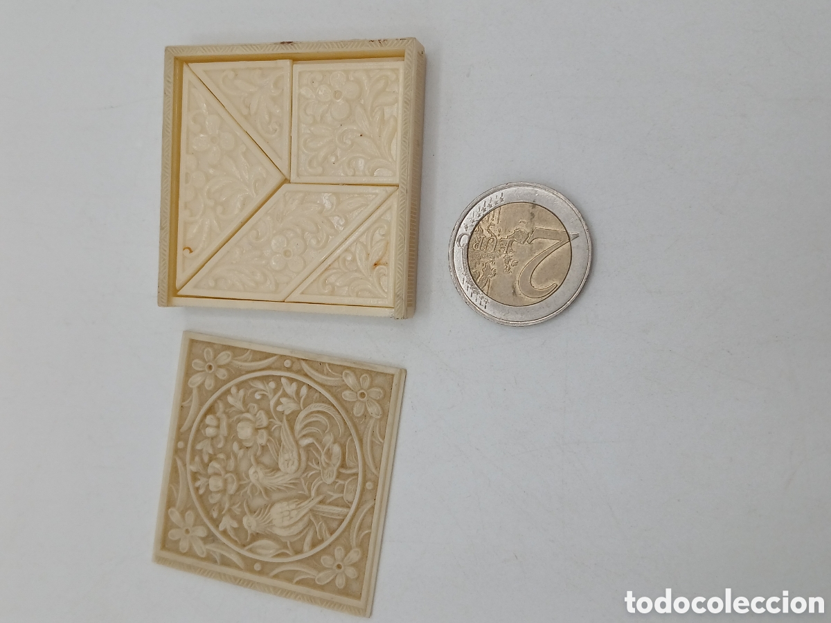 Arte: Tangram Puzzle celuloide 1950s - Foto 3