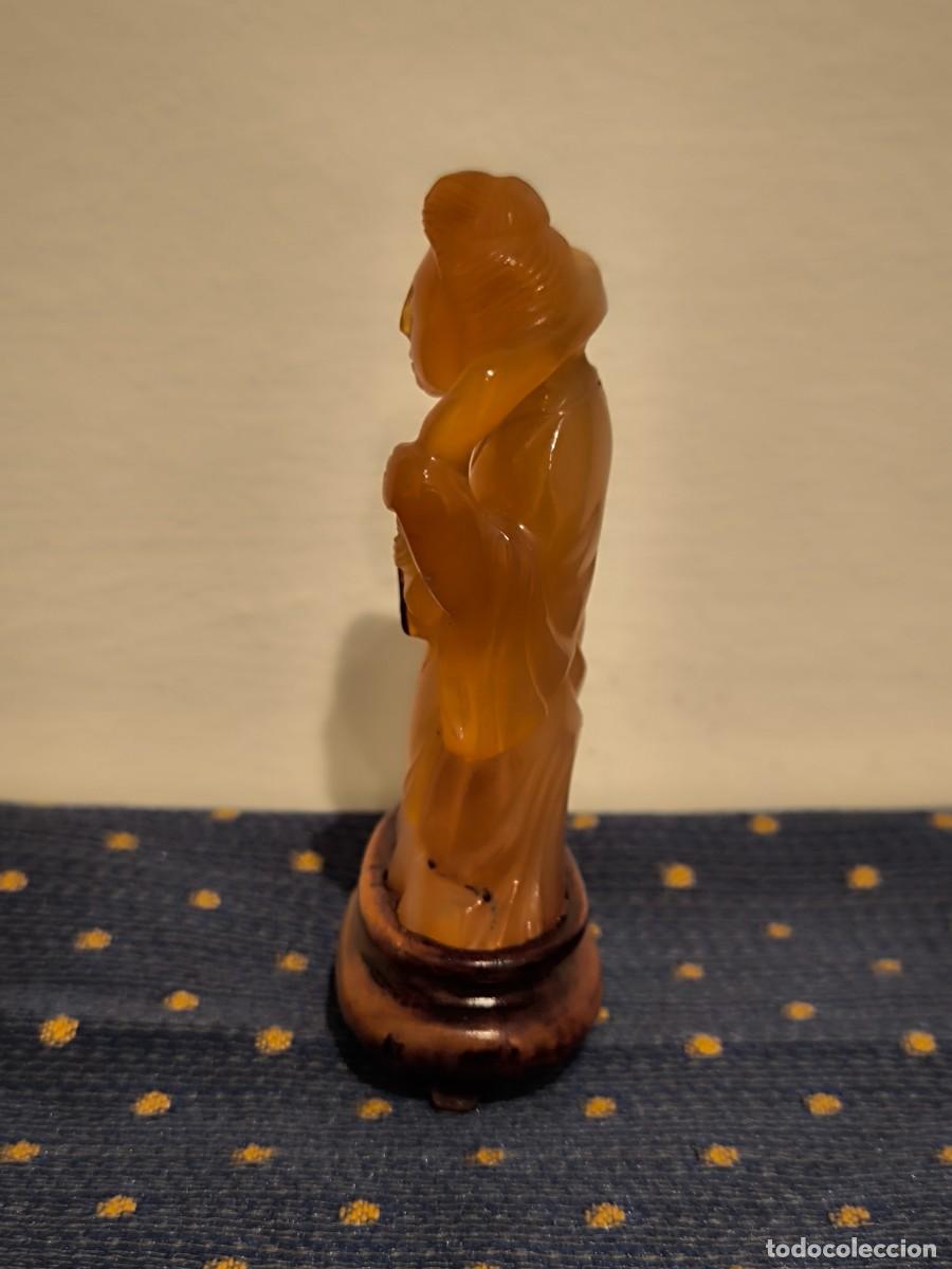 Arte: TALLA CHINA REALIZADA EN AGATA - Foto 5