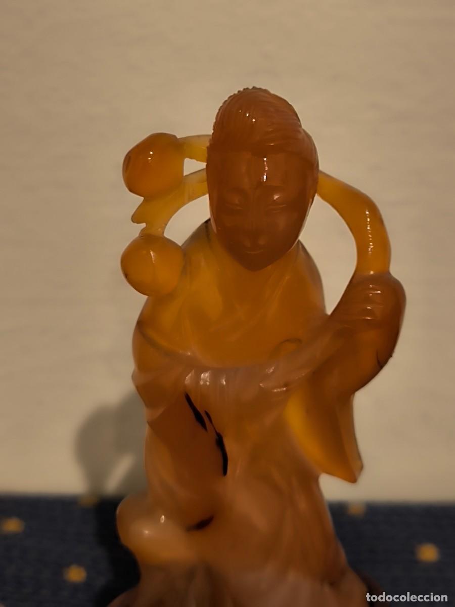 Arte: TALLA CHINA REALIZADA EN AGATA - Foto 7