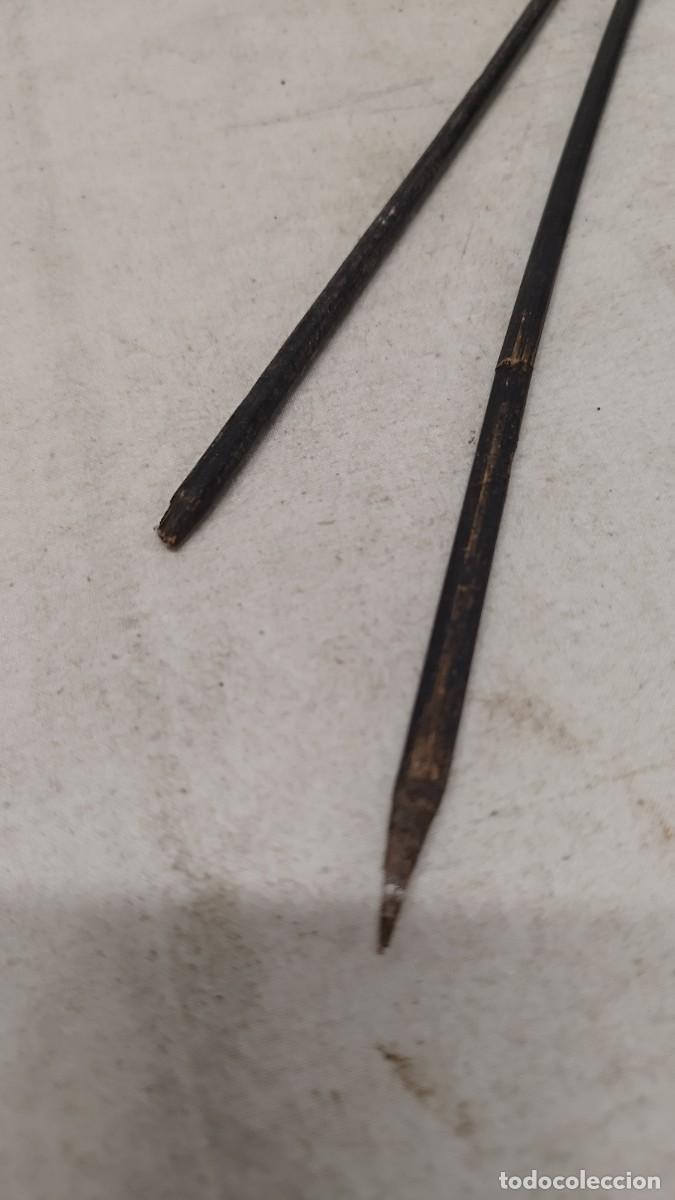 Arte: Dos antiguas flechas de arco,del amazonas - Foto 2