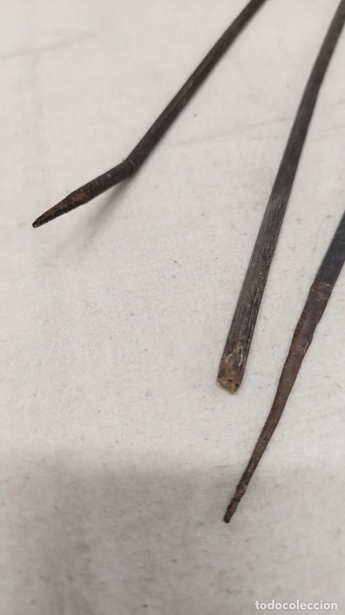 Arte: Tres antiguas flechas de arco,del amazonas - Foto 3