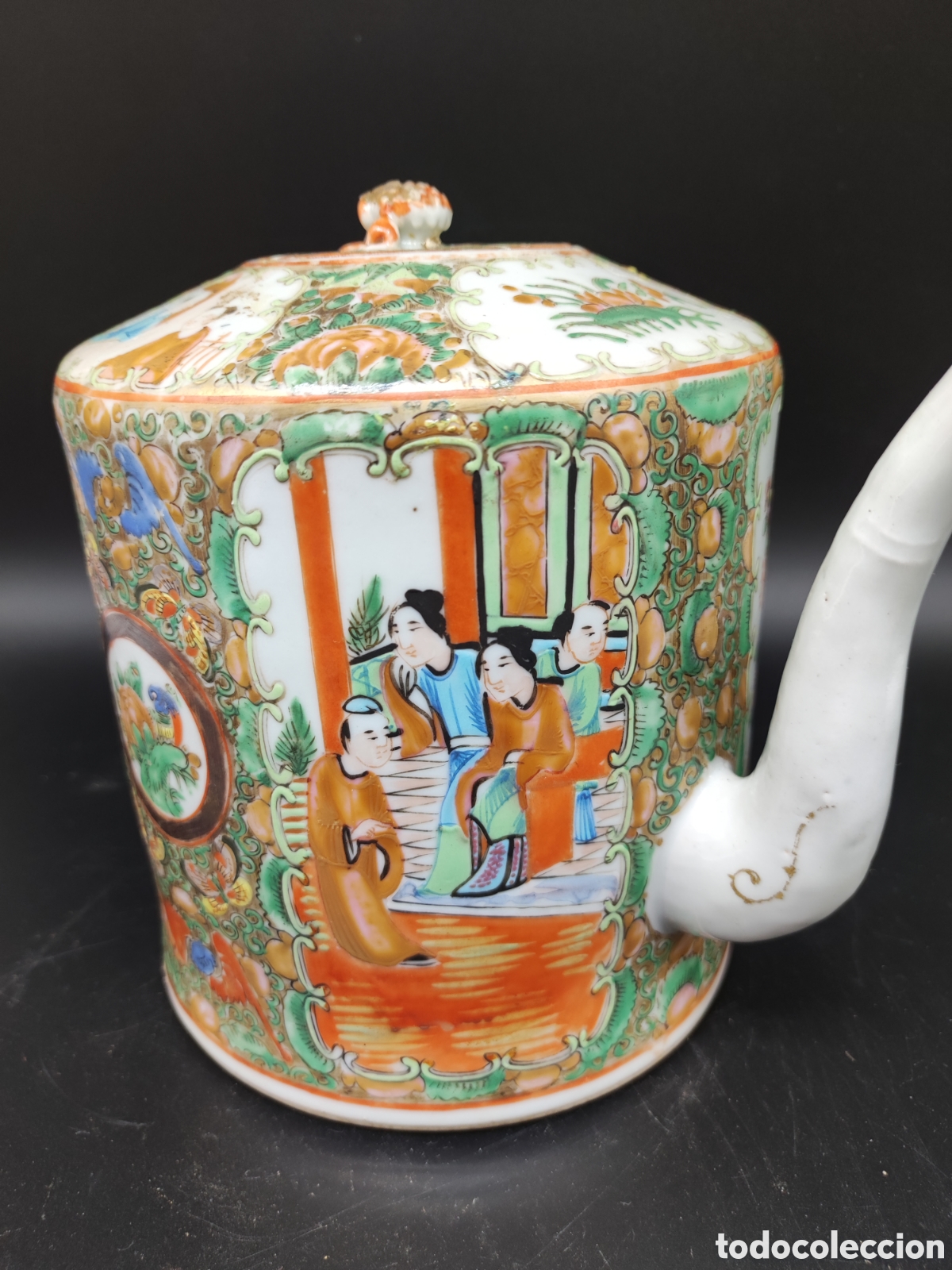 Arte: Tetera antigua China. - Foto 3