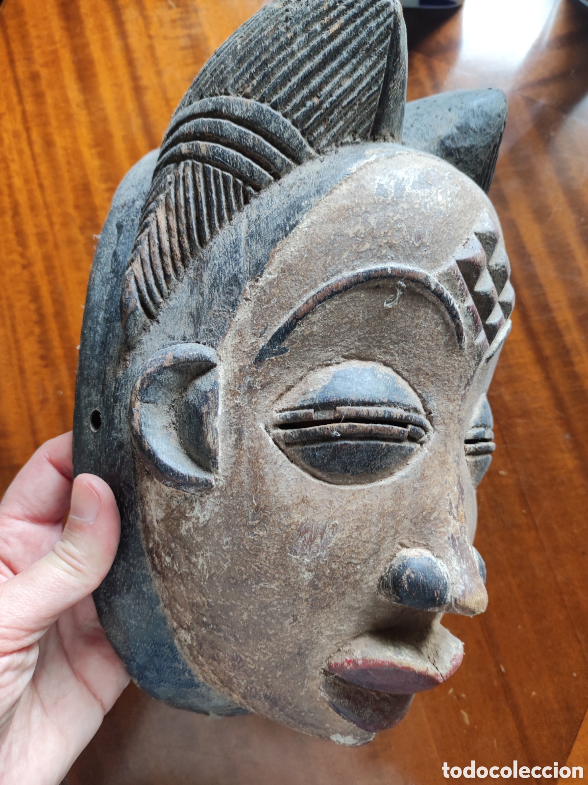 Arte: M&aacute;scara africana Punu - Foto 2