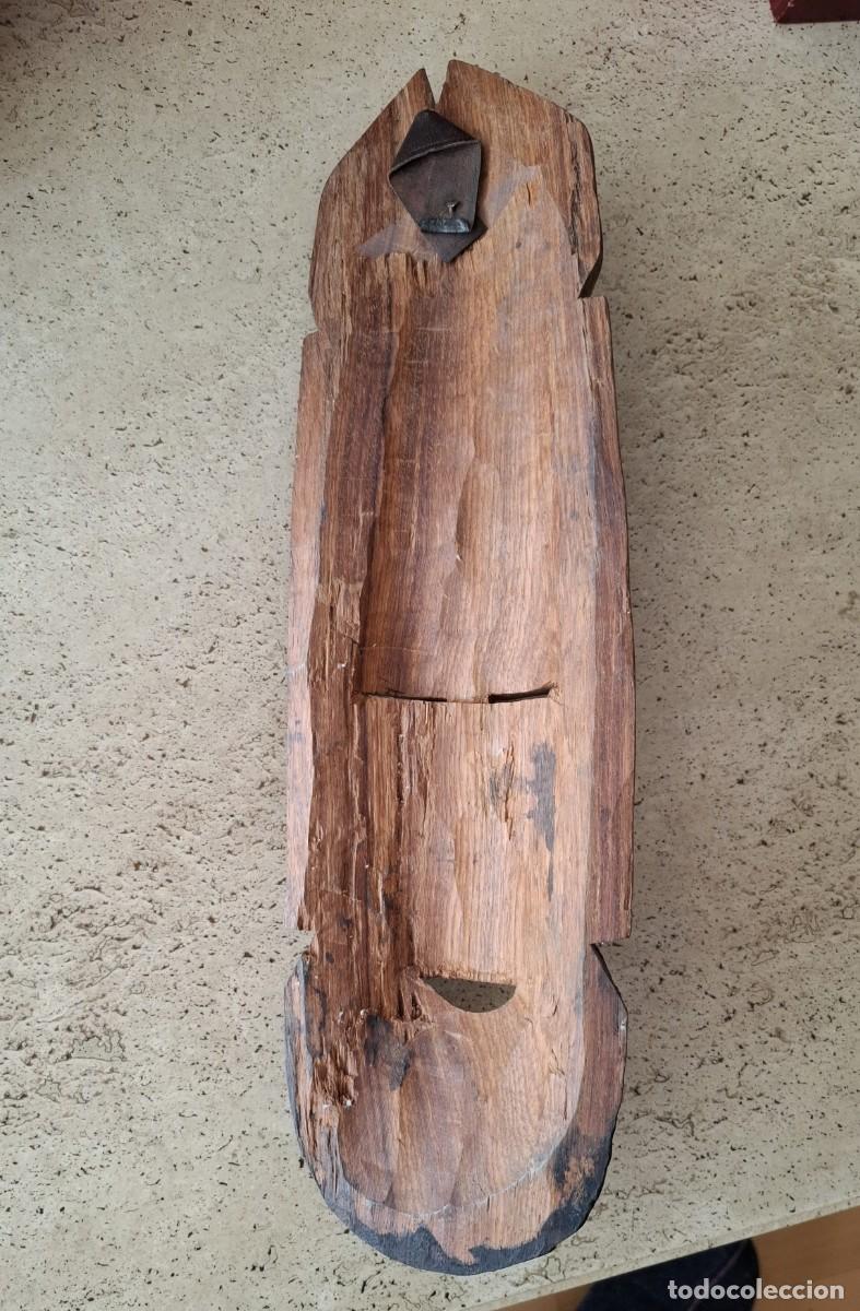 Arte: MASCARA ETNICA DE MADERA TALLADA - Foto 2
