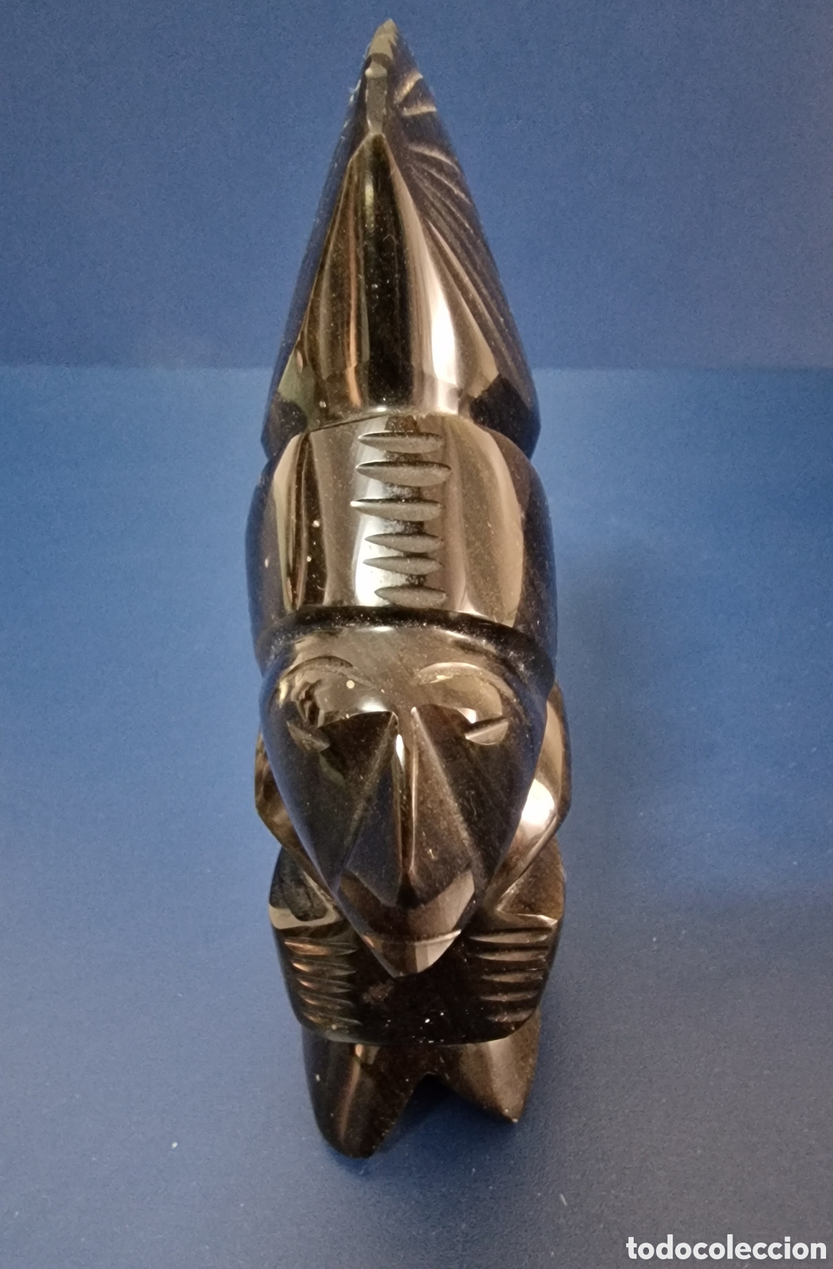 Arte: Figura azteca obsidiana - Foto 6