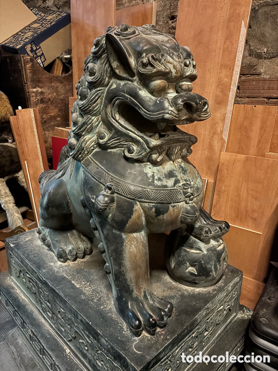 Arte: Pareja de Leones FU / Perros FU - Foto 2