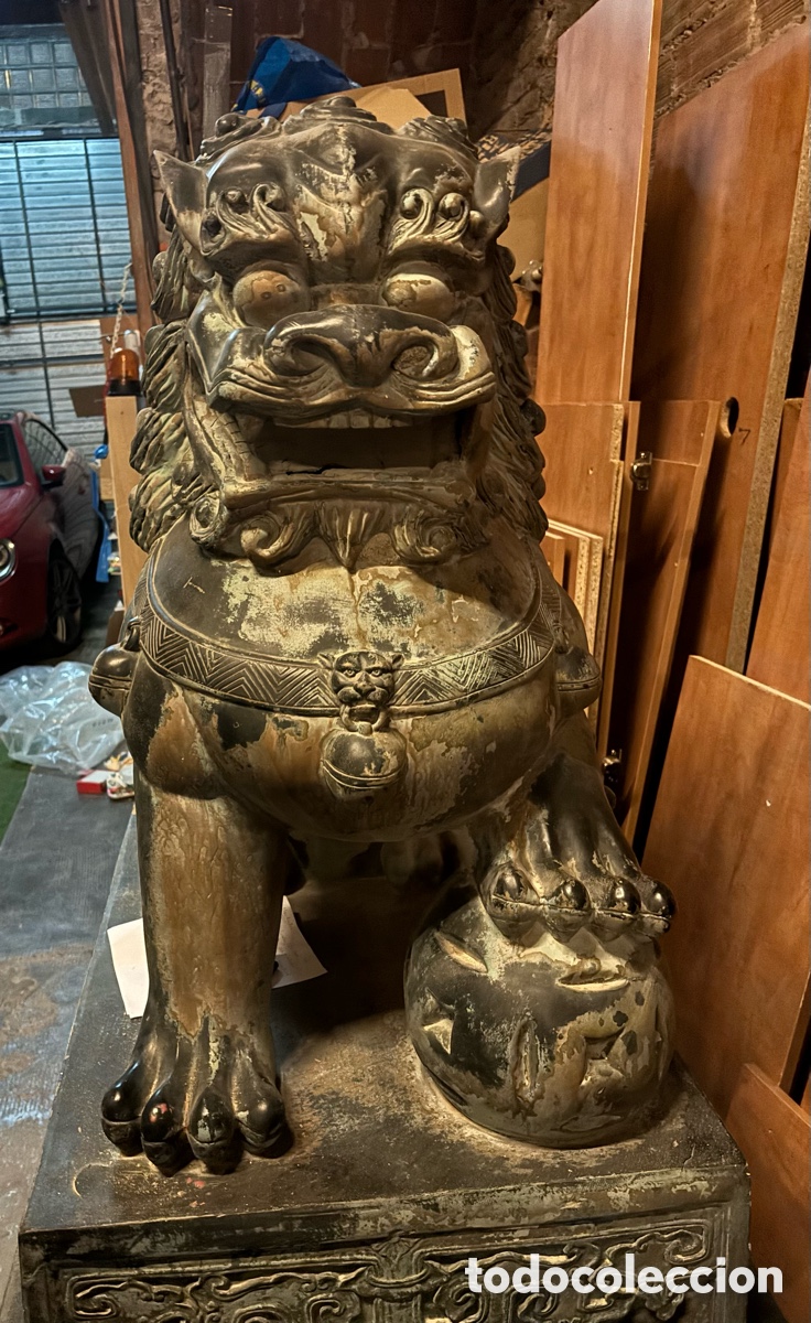 Arte: Pareja de Leones FU / Perros FU - Foto 1