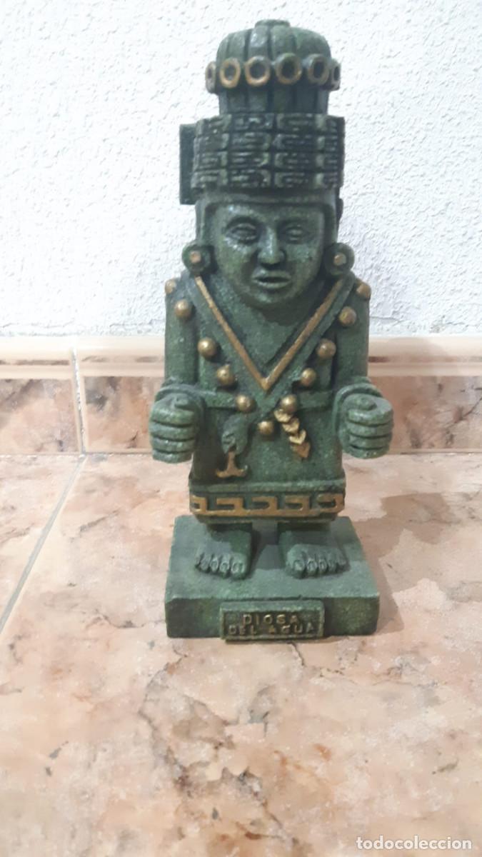 Arte: Diosa del agua azteca. Resina - Foto 1