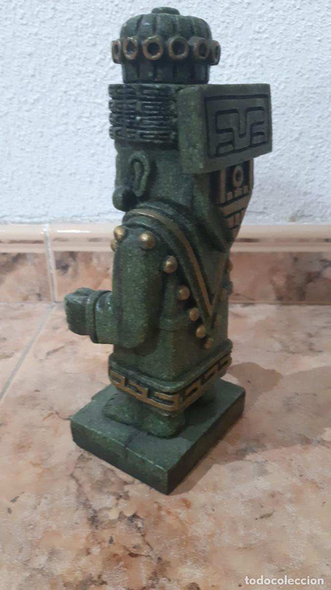 Arte: Diosa del agua azteca. Resina - Foto 3
