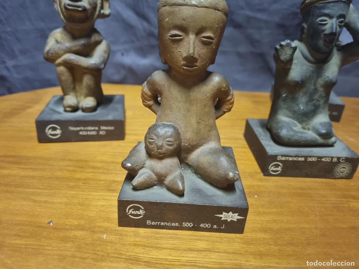 Arte: Colecci&oacute;n de 7 figuras prehisp&aacute;nicas - Foto 2