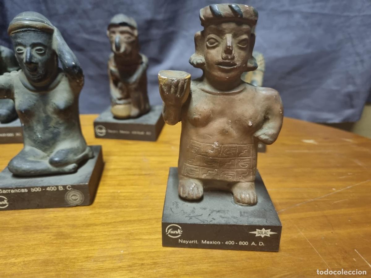 Arte: Colecci&oacute;n de 7 figuras prehisp&aacute;nicas - Foto 3