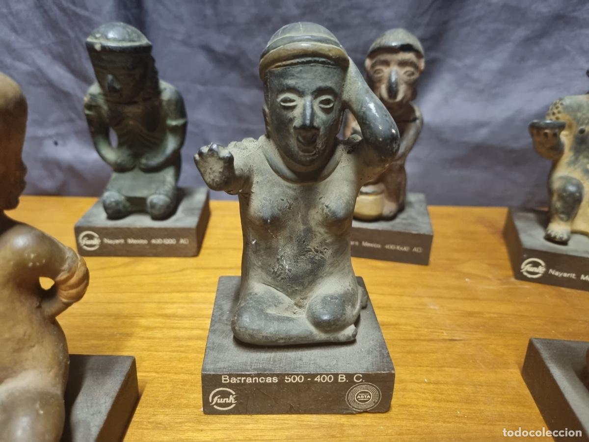 Arte: Colecci&oacute;n de 7 figuras prehisp&aacute;nicas - Foto 8
