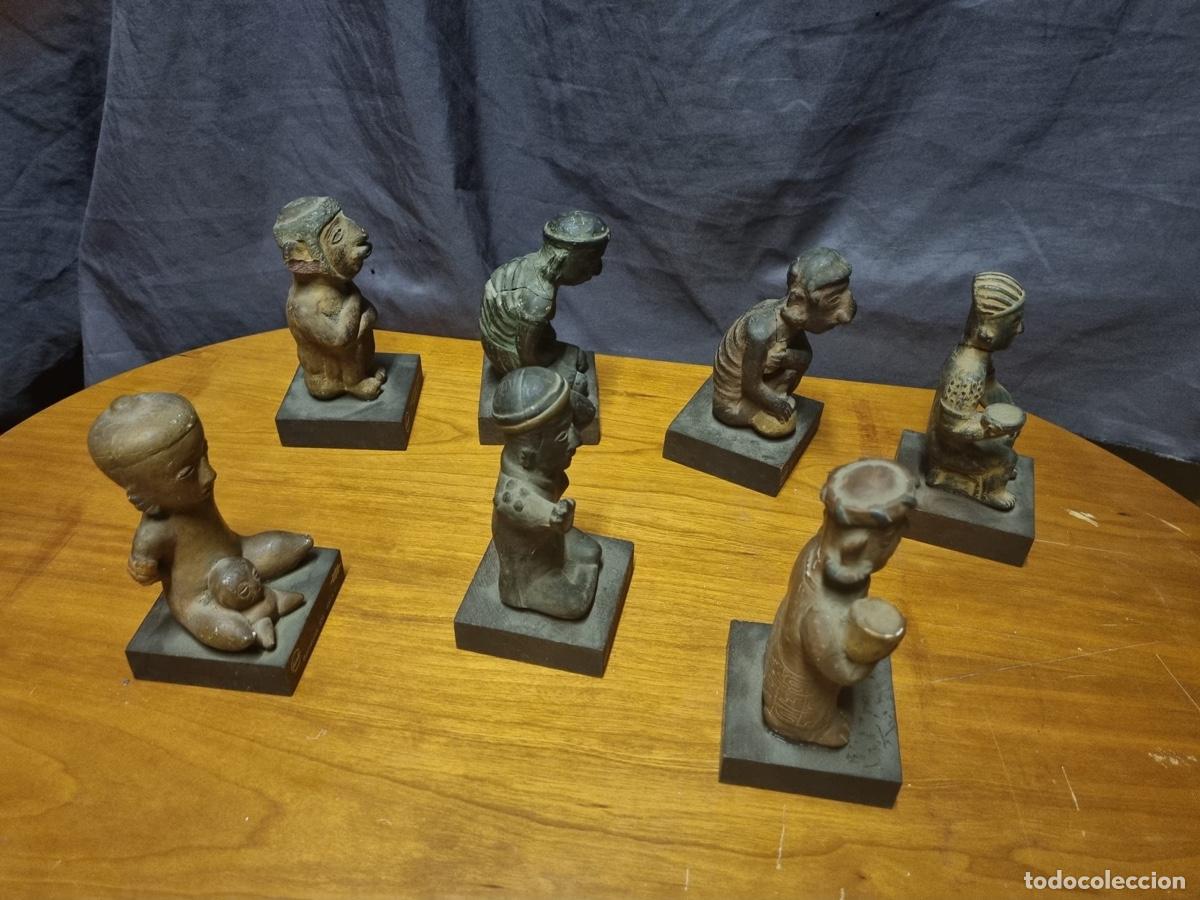 Arte: Colecci&oacute;n de 7 figuras prehisp&aacute;nicas - Foto 13