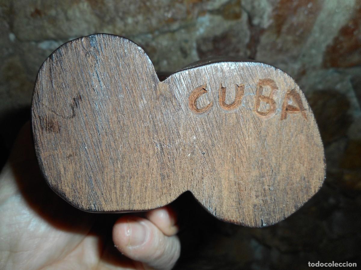 Arte: Talla de mujer en madera de caoba / Cuba - Foto 4
