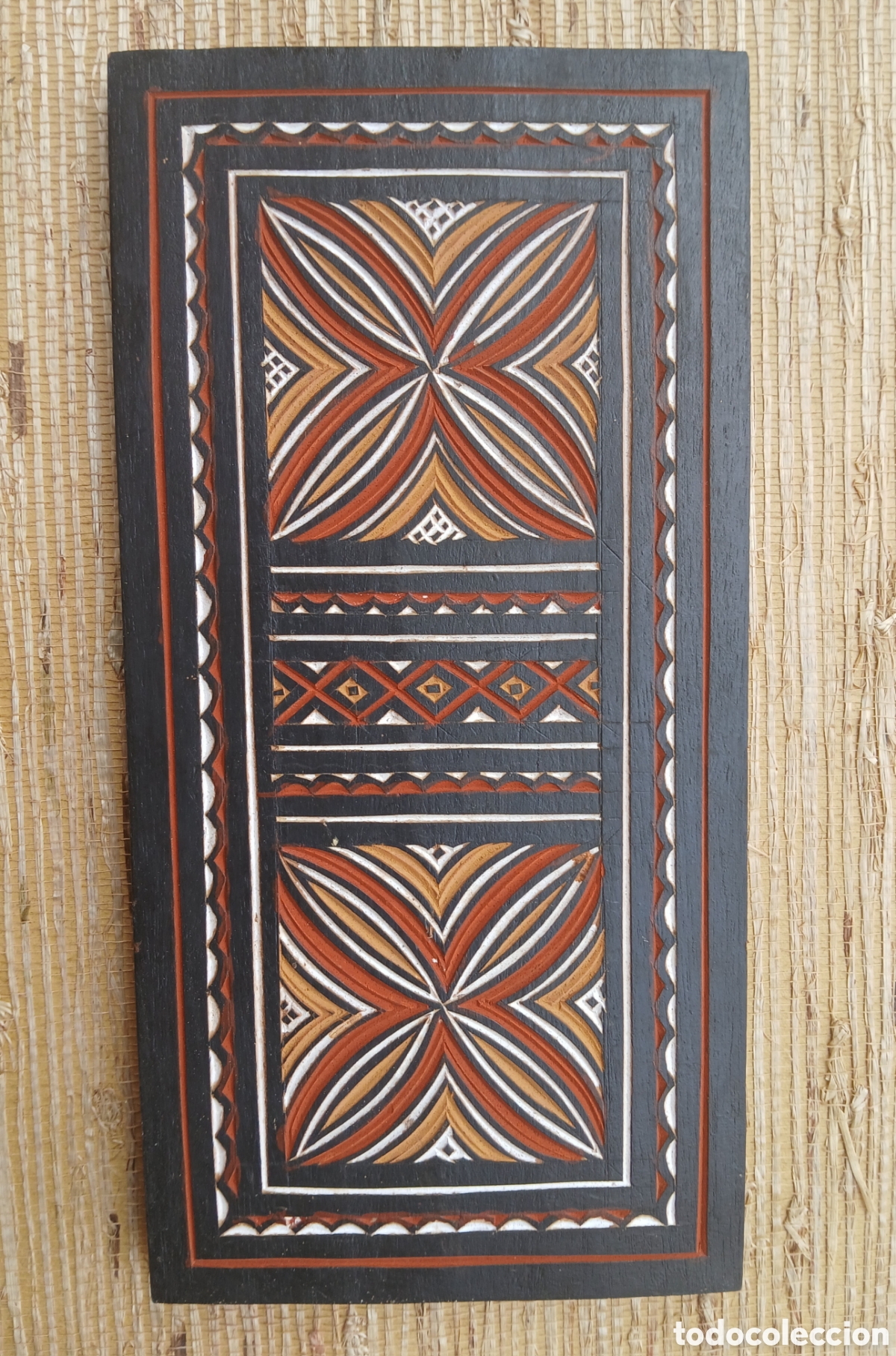 Arte: Tres paneles de los Toraja de Sulawesi - Foto 3