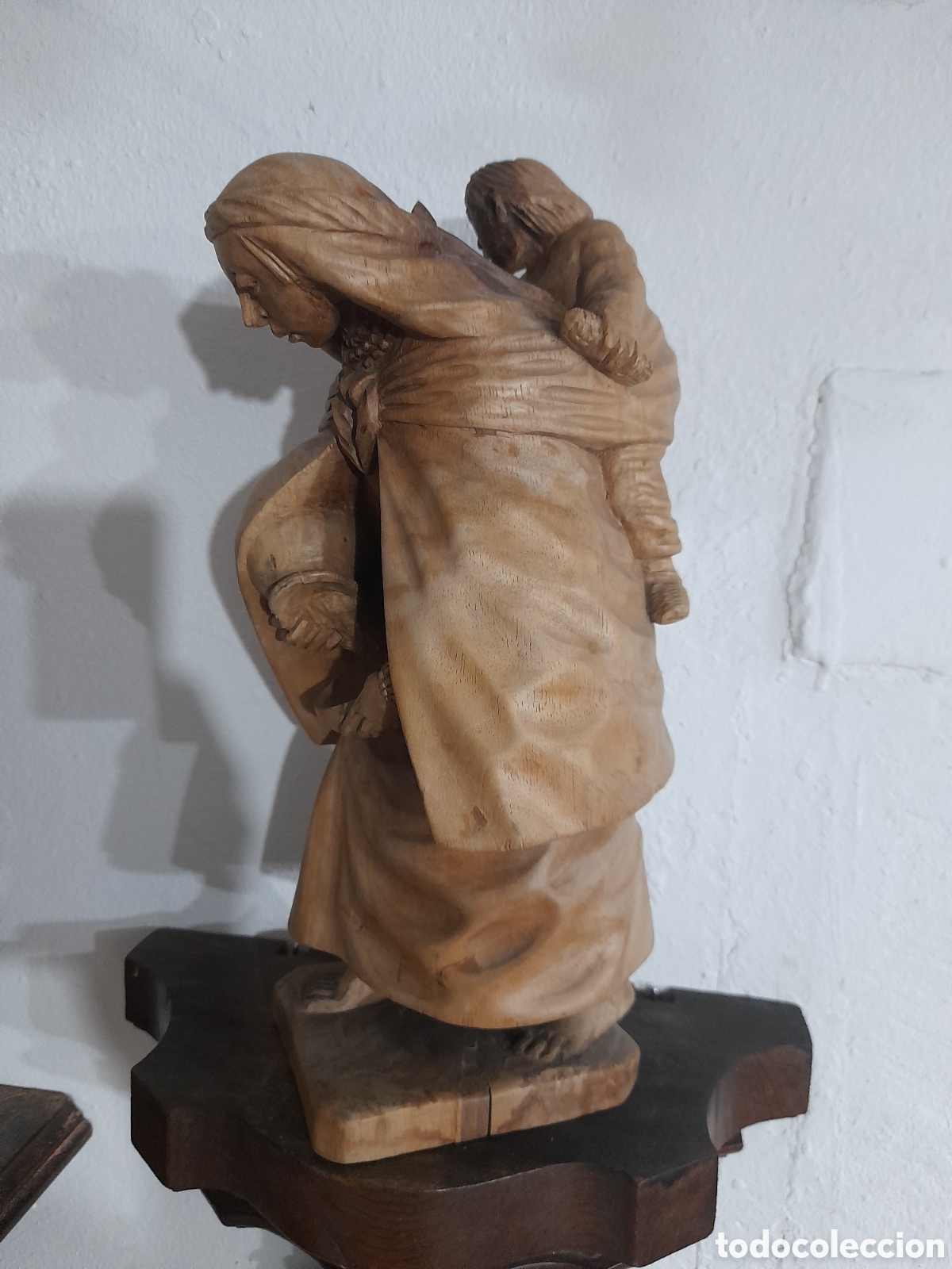 Arte: Talla de madre con ni&ntilde;o - Foto 2