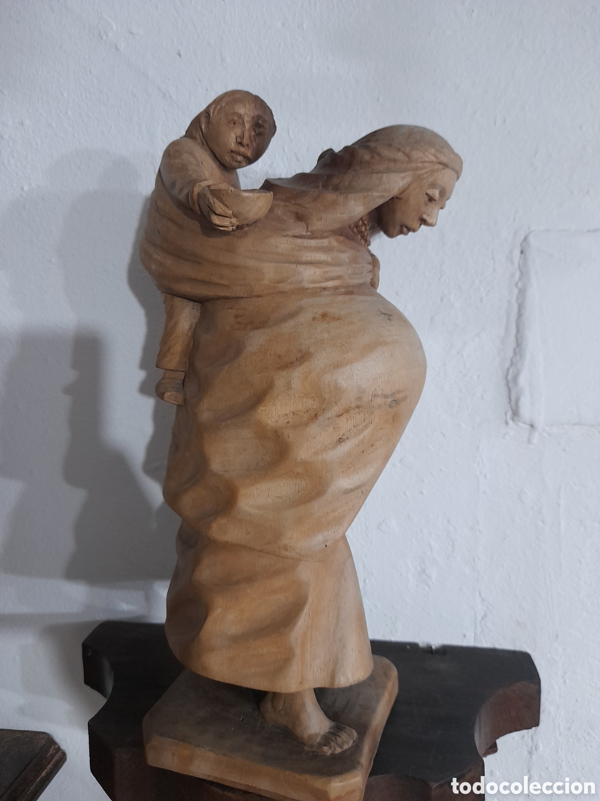 Arte: Talla de madre con ni&ntilde;o - Foto 3