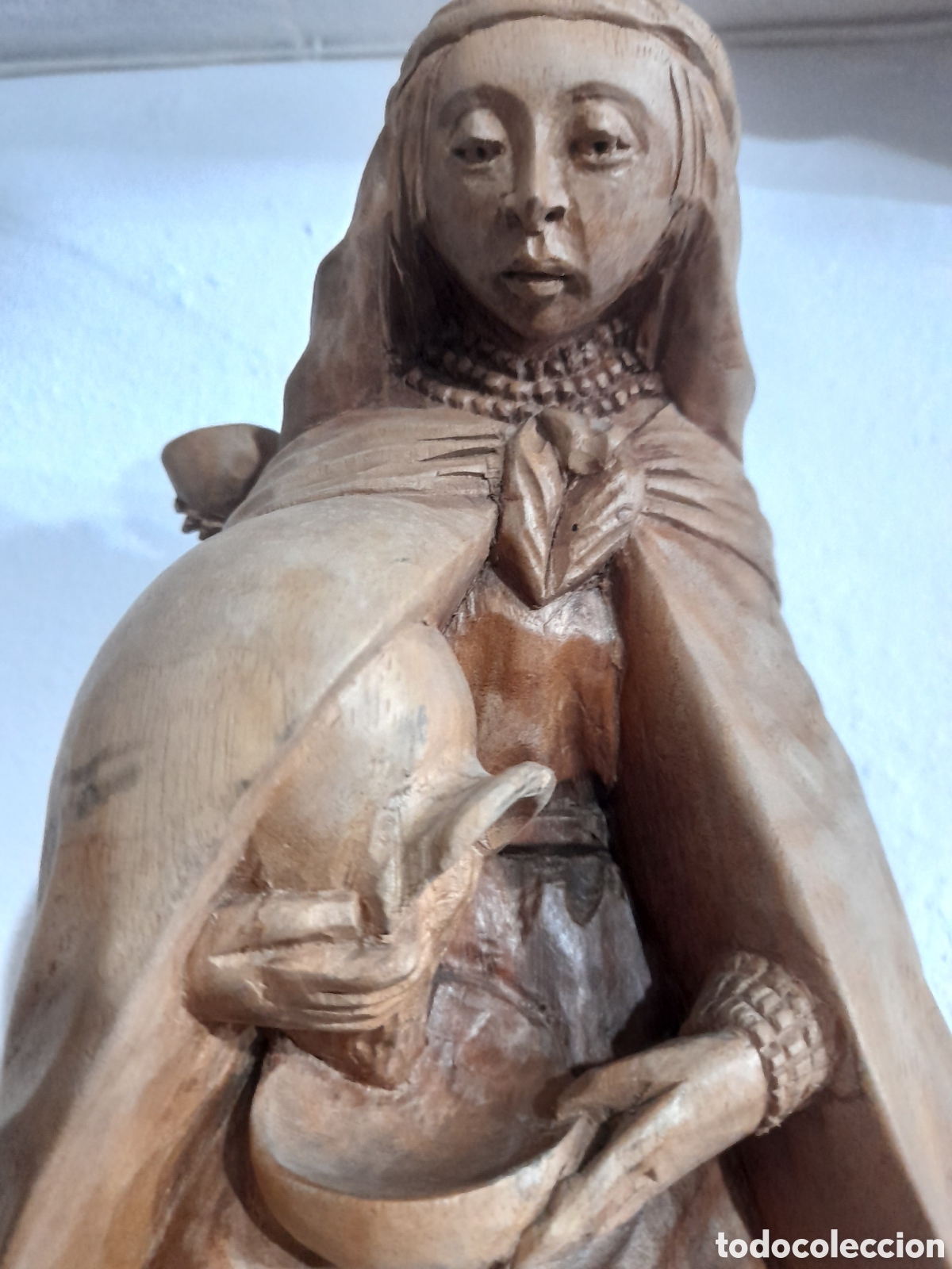 Arte: Talla de madre con ni&ntilde;o - Foto 7