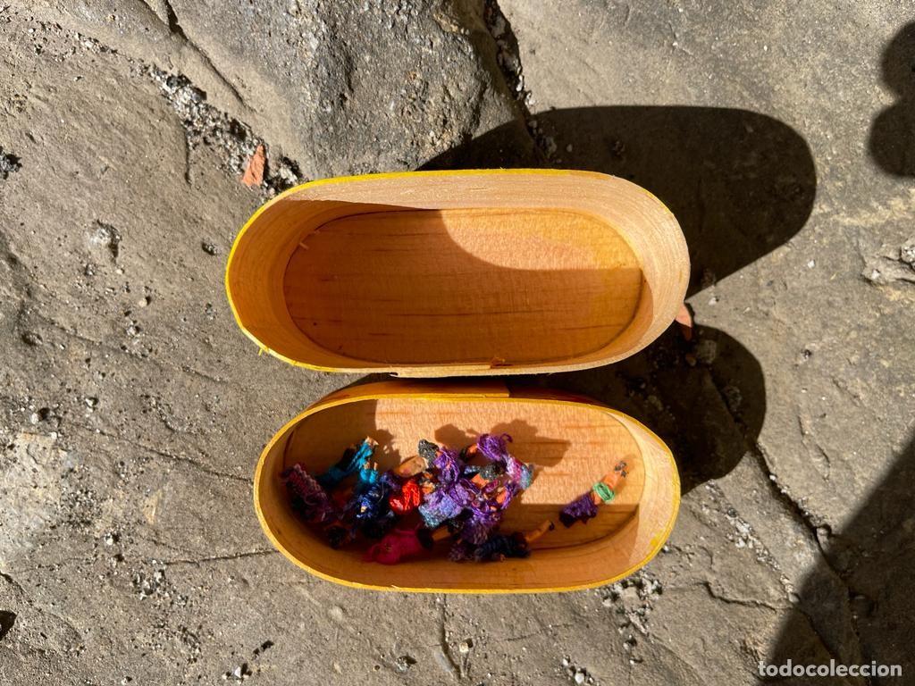 Arte: CAJA DE MU&Ntilde;ECOS QUITAPE&Ntilde;AS - GUATEMALA - Foto 1